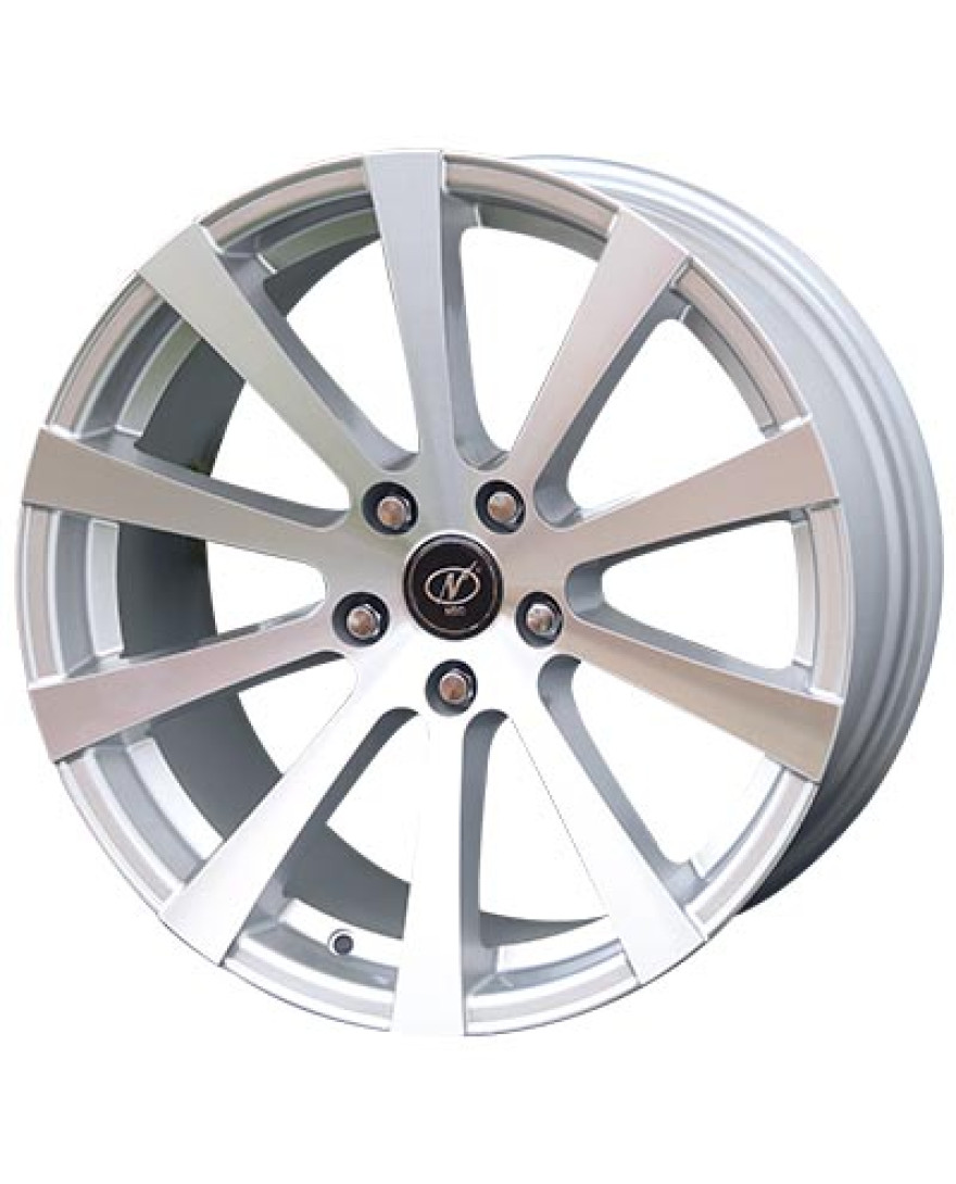 Slice 18in SM finish. The Size of alloy wheel is 18x8.5 inch and the PCD is 5x114(SET OF 4)